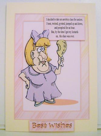 Adeline Gives Up on Aerobics Class by Pam Stubley