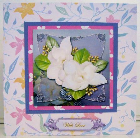 Male Card Camelias by Pam Stubley