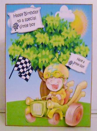 Racing in the Park by Pam Stubley