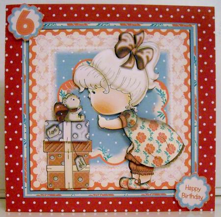 Hello Ted Card Front Kit by Pam Stubley