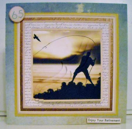 Fishing at Sunset 8x8 Stacker Mini Kit & Ages by Pam Stubley