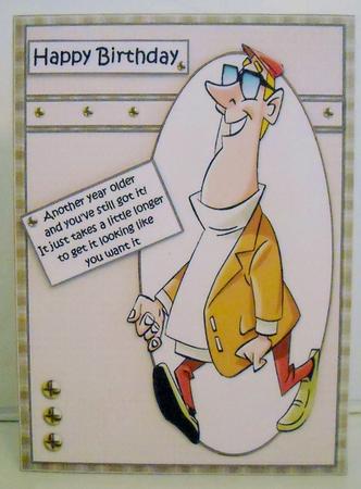 Jimmy Has What It Takes Quick Card by Pam Stubley