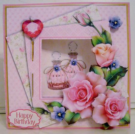 Aperture Collage Mini-kit - Perfume & Roses by Pam Stubley