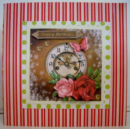 Antique Times Square Card Mini Kit by Pam Stubley