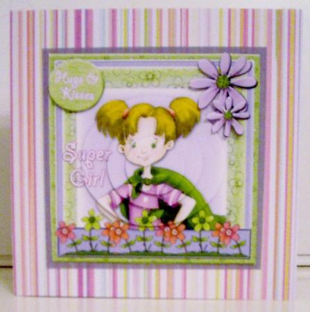 Mini Kit - Sweet Super Girl Birthday- 8, 9,10 Yrs-#5 by Pam Stubley