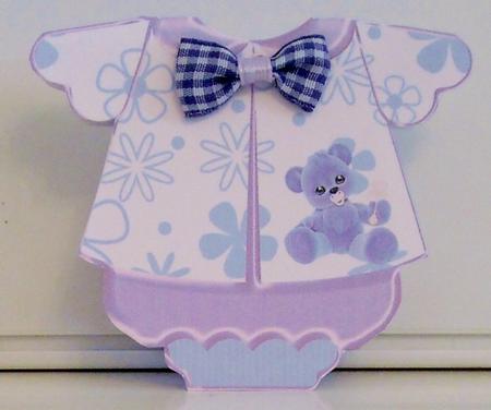 Romper Suit Lavender by Pam Stubley