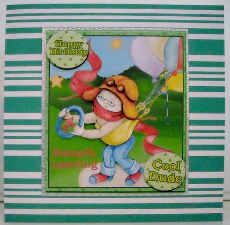 Smooth Landing - Little Boy #3 by Pam Stubley