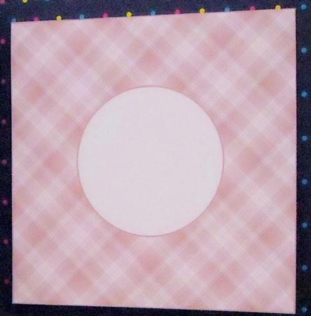 Christmas Plaid Insert 8x8 1 by Pam Stubley