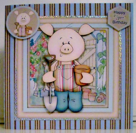 Piggin' Gardening Mini Kit by Pam Stubley