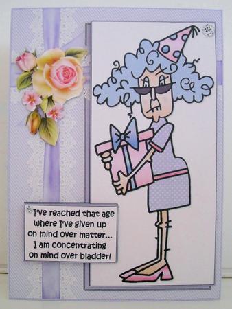Stella and Mind Over Matter Quick Card by Pam Stubley