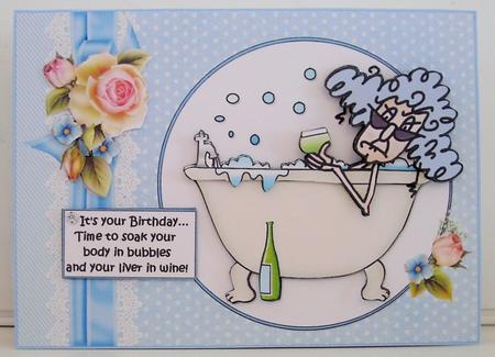 Stella Time for a Birhday Soak by Pam Stubley