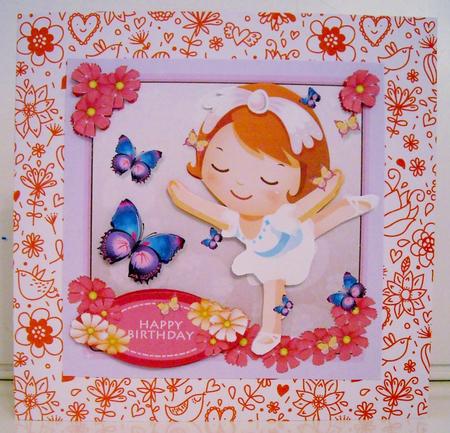 Lovely Little Ballerina Mini Kit by Pam Stubley