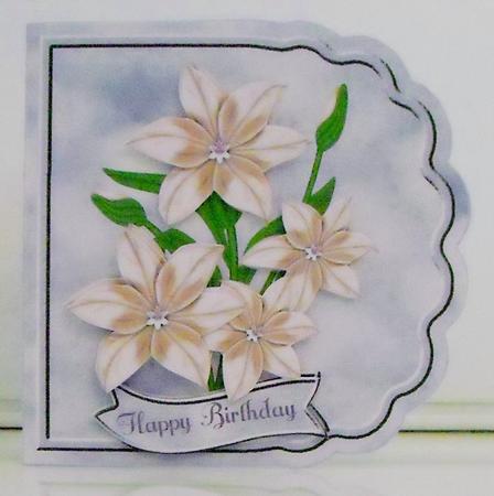 Pink & Blue Wrap Around Card Kit by Pam Stubley