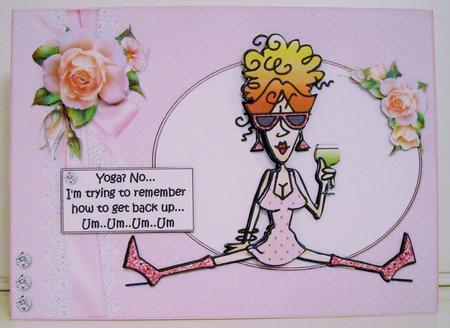 Rita and Yoga by Pam Stubley