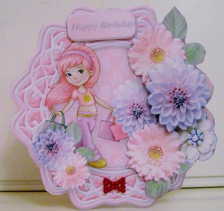 Retail Therapy Fancy Hexagon Card Mini Kit by Pam Stubley