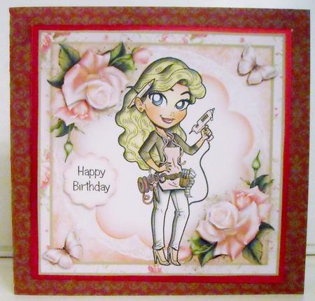 Craft Star Card Topper 8x8 by Pam Stubley