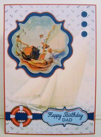 Vintage Sailboat by Pam Stubley
