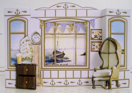 My Little Rooms Mini-kit - Yacht Club Evening by Pam Stubley