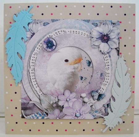 Cardtopper Cockatoo 360 by Pam Stubley