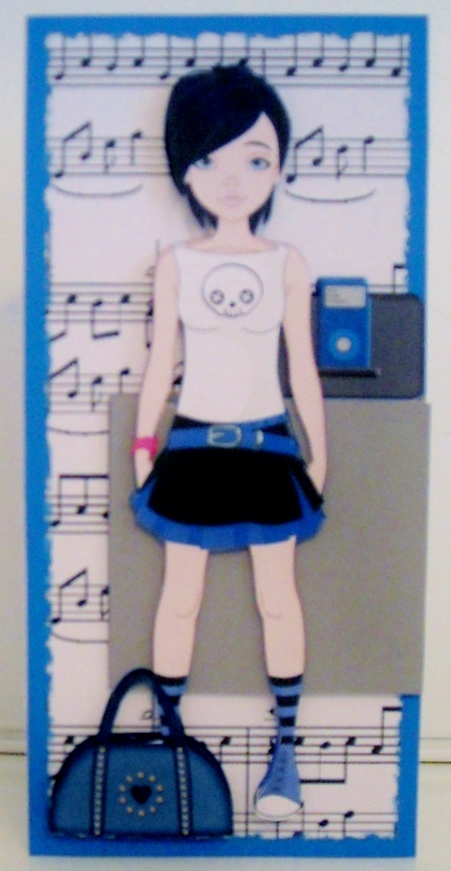 Young Girl with Ipod 1 by Pam Stubley