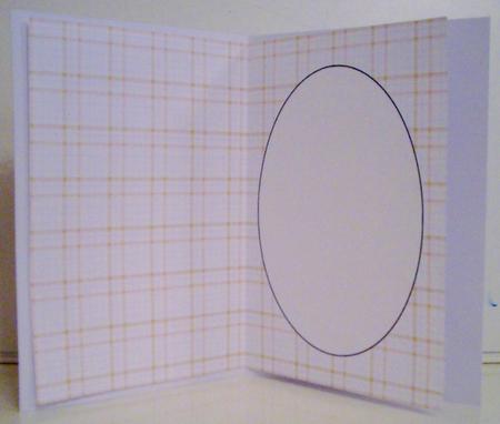 Orange Check Insert 1 by Pam Stubley