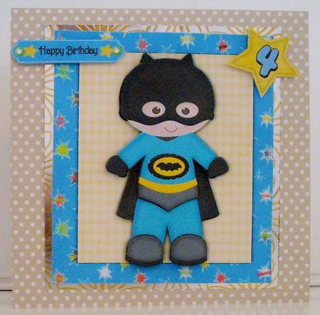 Batman Super Hero 1-6 8x8 Mini Kit by Pam Stubley