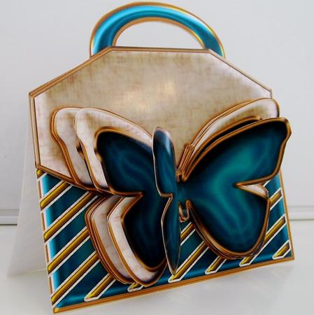 The Butterfly Shaped Card Kit by Pam Stubley
