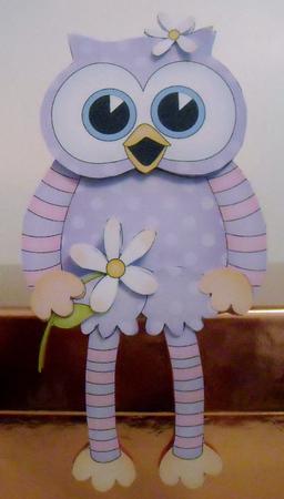 3D on the Shelf Card Kit - Little Hoot Owl by Pam Stubley