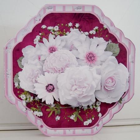 Pink Posy - Little Pretties Card Mini Kit by Pam Stubley