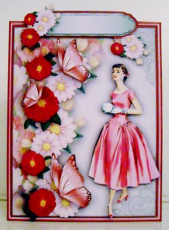Victoria Female Card by Pam Stubley