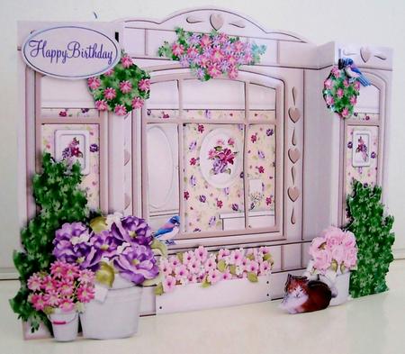 My Little Gardens Mini-kit - Peonie Patio by Pam Stubley