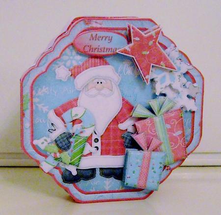 Santa's Gifts - Little Pretties Card Mini Kit by Pam Stubley