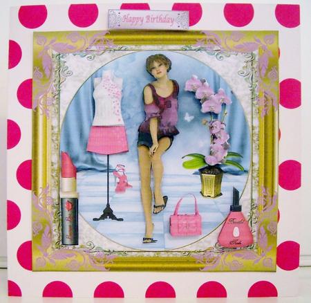 Teenage Years 8x8ins Mini Kit by Pam Stubley