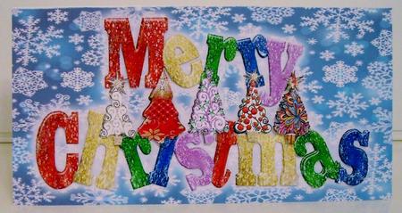 Trees Dl Card Front by Pam Stubley