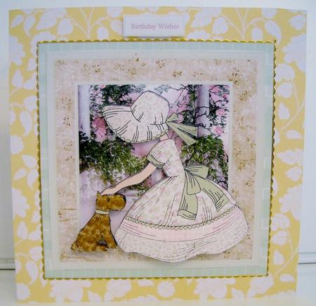 Special Friends 7x7 Card and Decoupage by Pam Stubley