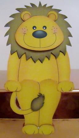 3D on the Shelf Card Kit - Lloyd the Little Lion by Pam Stubley