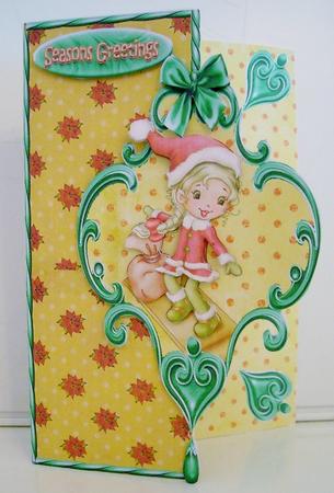 Mini Kit - Santa's Little Helper- Over the Edge by Pam Stubley