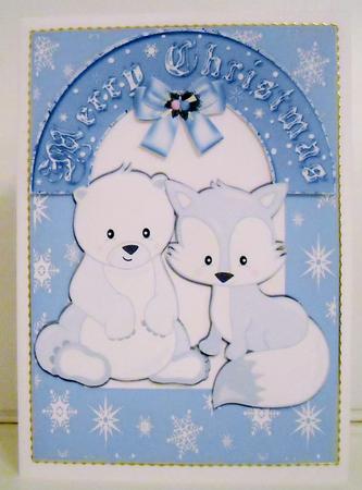 Little Foxy and Polar Bear Ice Friends in the Snow by Pam Stubley