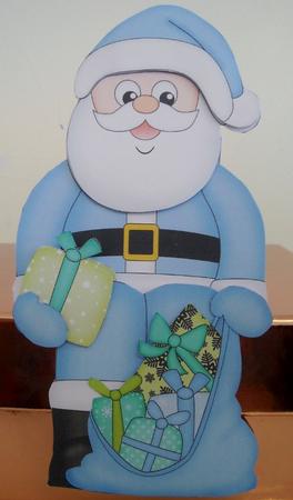 3D on the Shelf Card Kit - Christmas Santa's Sack by Pam Stubley