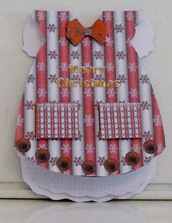 Red Christmas Dress by Pam Stubley
