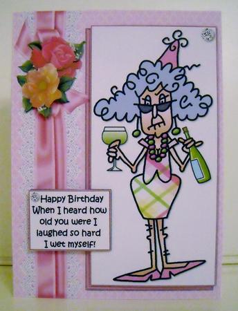 Stella Laughs at Your Age Quick Card by Pam Stubley
