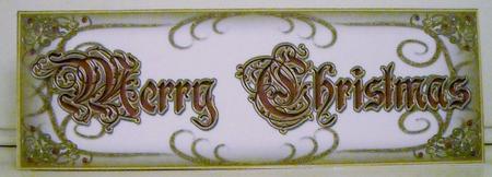 Elegant Dl Christmas Topper & Blank Insert 1 by Pam Stubley
