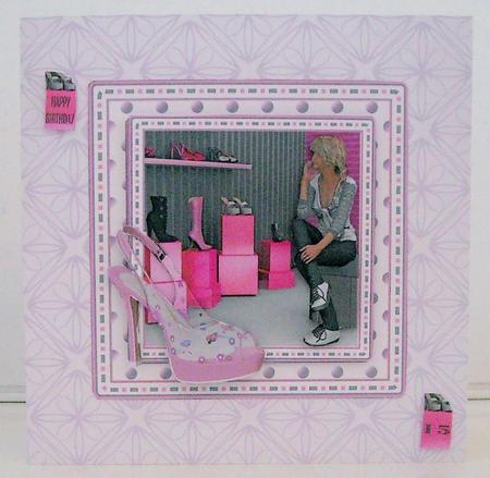 Teen Shoe Girl by Pam Stubley