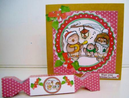 8x8 Hope Your Christmas is a Hoot Mini Kit by Pam Stubley