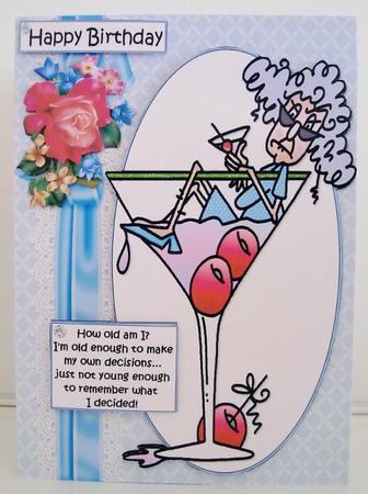 Stella Makes Her Own Decisions Quick Card by Pam Stubley