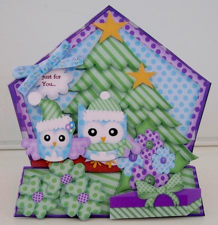 Christmas Owl House Mini Kit by Pam Stubley