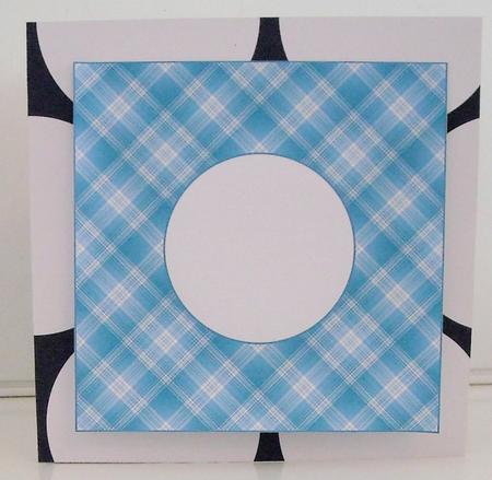 Christmas Plaid Insert 8x8 2 by Pam Stubley