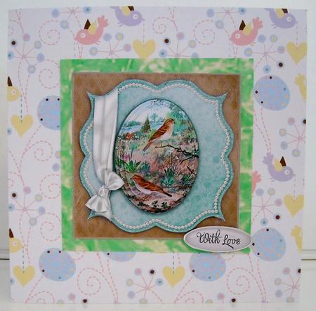 Spring Bird Bracket Pyramid Kit by Pam Stubley