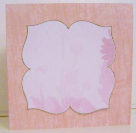 White Poppy Pink Large Blooms 8inch Insert Panel by Pam Stubley