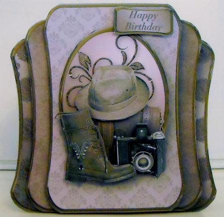 Ready for Action - Three Layer Card Mini Kit by Pam Stubley
